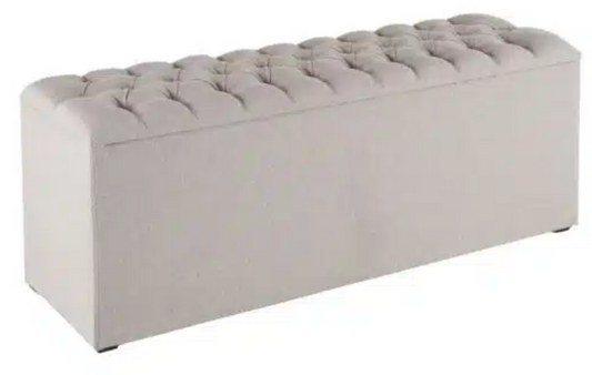 Simpel Chesterfield sengekiste med opbevaring