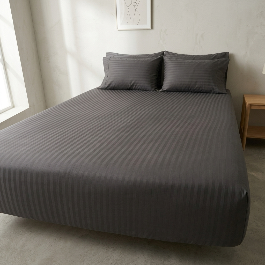 Kuvertlagen antrazit stripe